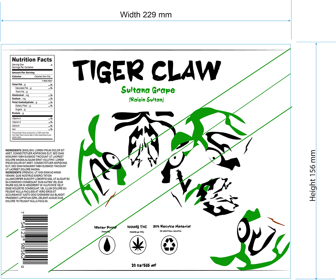 Tiger Claw Dieline 2